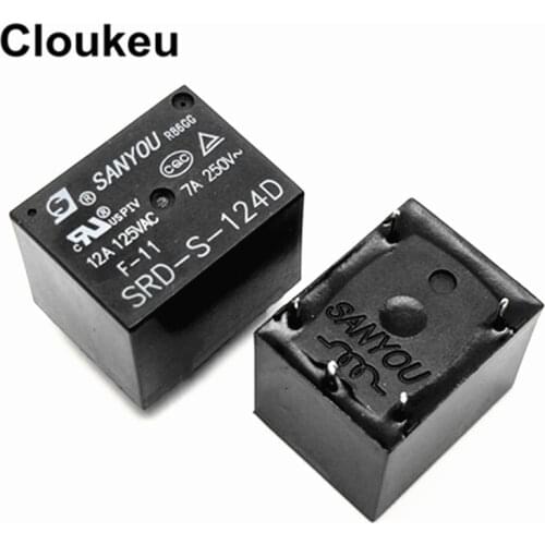 SRD-S-124D 24VDC 10A Relay DIP5