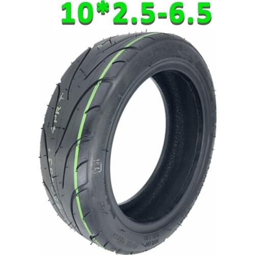 High Quality 10x2.50-6.5 Tubless Tire for CST Vacuum Tyres 10 Inch Durable Rubber Tire for Sealup Electric Scooter