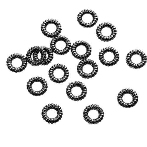 Zinc Based Alloy Closed Soldered Jump Rings Findings Round Gold Tone Antique Gold 9.5mm( 3/8") Dia, 200 PCs (B0082479)