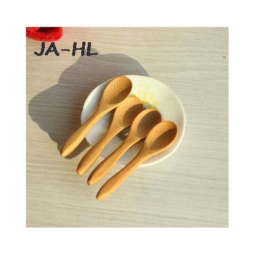1PCS Mini Wooden Seasoning Spoon Stirrers Honey Dipper Wood Honey Spoon Stick For Honey Jar Stick Collect And Dispense