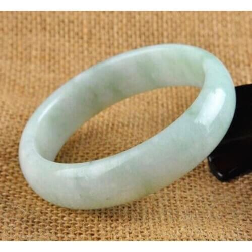 2017 new 58mm brautiful fine China white Natural stone gems bangle bracelet