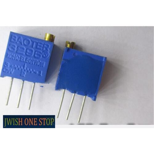 3296W-501 500R (500 ohms) adjustable precision potentiometers