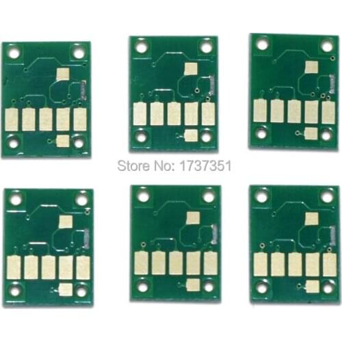 6 Color PGI-170 CLI-171 Auto Reset ARC Chip for Canon PIXMA MG7710 TS8010 TS9010 Printer Ink Cartridge