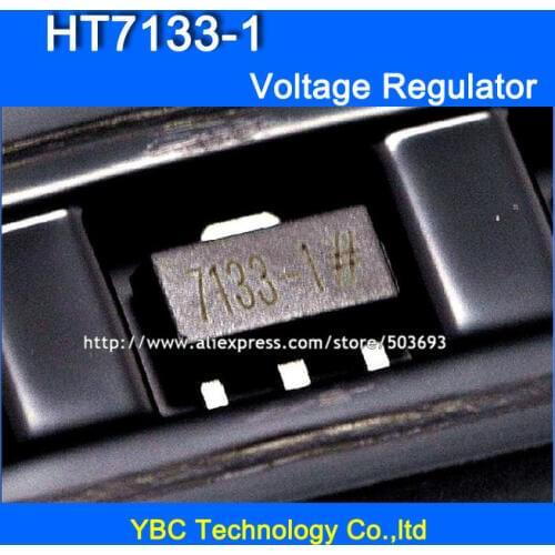 60pcs/lot 7133-1 HT7133-1 SOT-89 Regulator Voltage IC