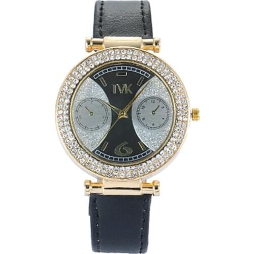 Relogio Top Selling TVK Brand Couple Watch Fashion 4 Colour Leather Band Men Women Dress Rhinestone Quartz Watches Zegarek Reloj