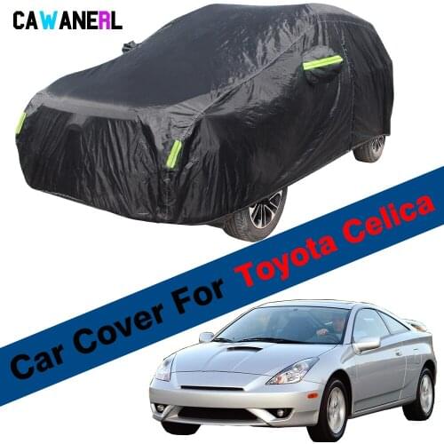 Full Car Cover For Toyota Celica Outdoor Anti-UV Sun Shade Snow Rain Ice Protection Waterproof Auto Cover