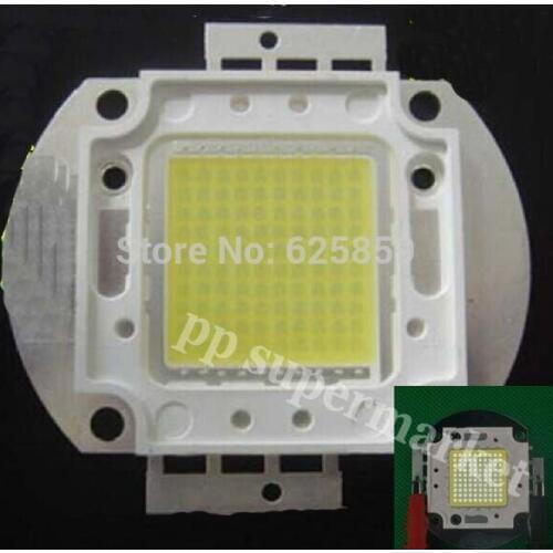 100W white High Power LED Light Lamp Chip 6000-6500K 10000-12000LM