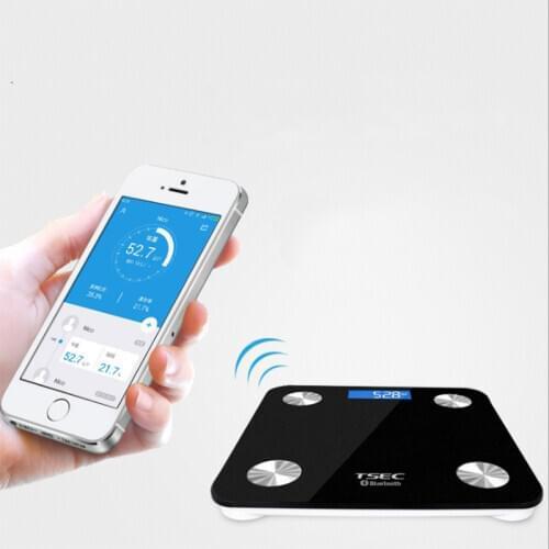 BMI Personal Health Digital Weighing Human Electronic Fit Weight Plastic Smart Bathroom Bluetooth Analyzer Body Fat Scale