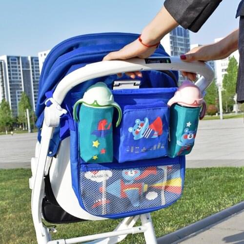 Wonderlife childrens handcart universal multi-function waterproof hanging bag baby bed storage large capacity storage bag