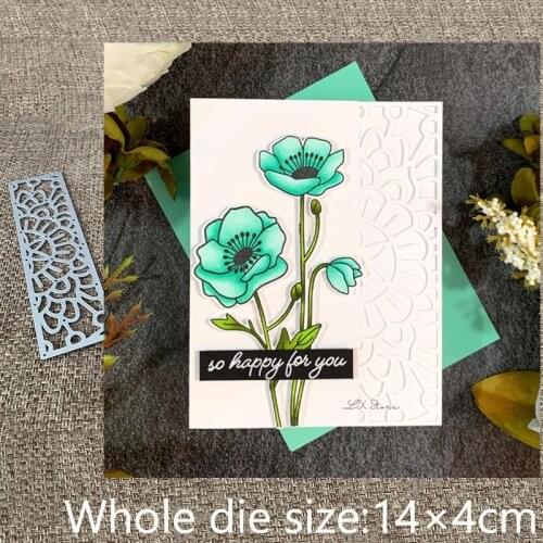 New Design Craft Metal stencil mold Cutting Dies Gardens Edge decoration scrapbook die cuts Album Paper Card Craft Embossing
