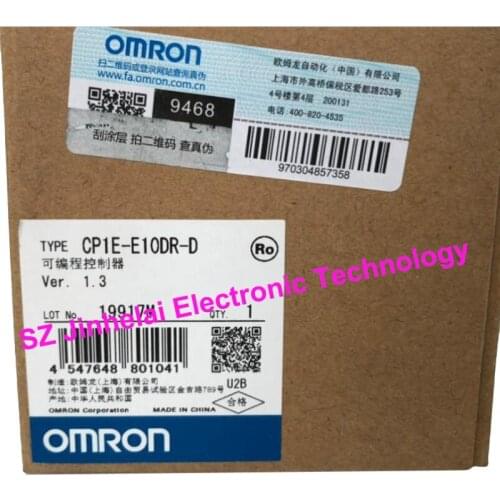 New and original CP1E-E10DR-D OMRON Programmable Controller Relay output
