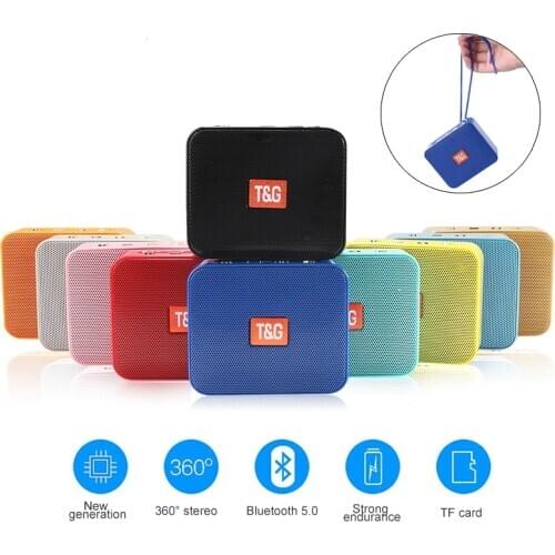 Mini Speaker TG166 Portable Music Player With FM Radio Bluetooth Speakers Subwoofer Outdoor Hands-free Calling de som altavoces