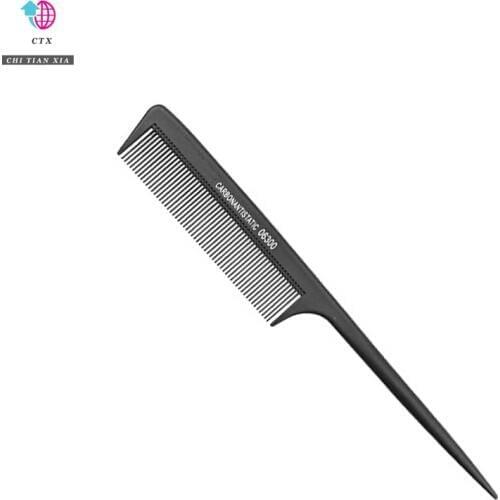 Professional Carbon Hairdressing Barber Cutting Comb New Carbon Hair Comb Antistatic Cutting Comb