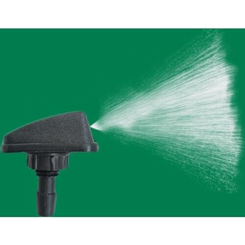 Car Universal Windshield Washer Sprinkler Head Wiper Fan Shaped Spout Cover Water Outlet Nozzle Adjustment