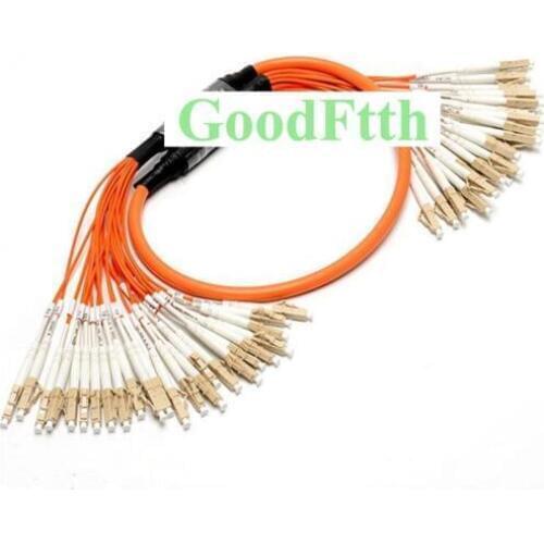 Fiber Patch Cord Jumper LC-LC Multimode 50/125 OM2 Trunk Breakout 2.0mm 24 Cores GoodFtth 30-100m