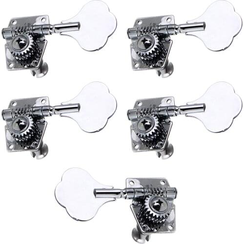 1PCS Left & 4PCS Right Bass Tuner Peg Compatible for Guitar Tuning Pegs Guitar Accessaries
