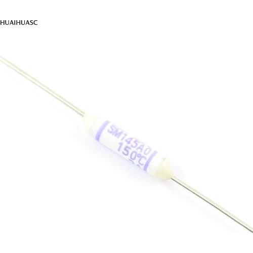 10pcs Microtemp Axial SM Thermal Fuse 150 Degree TF Cutoff 2A 250V SM145A0