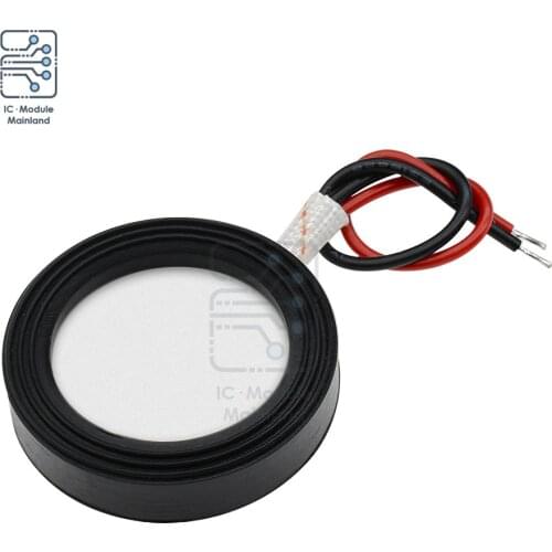 25mm Ultrasonic Humidifier Ceramic Atomizer Mist Maker Piezoelectric Transducer Humidifier Accessories 1.70MHz D25mm