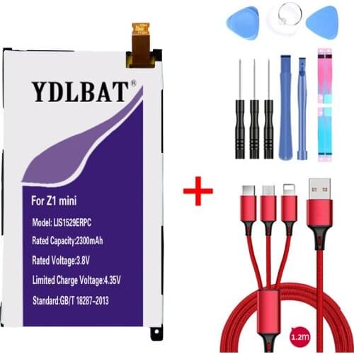 YDLBAT 2300mAh LIS1529ERPC Battery for Sony Xperia Z1 mini Z1mini D5503 Z1 Compact M51w