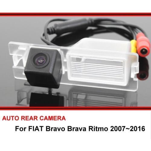 For FIAT Bravo Brava Ritmo 2007 ~ 2016 Car rear view camera trasera Auto reverse backup parking Night Vision Waterproof HD