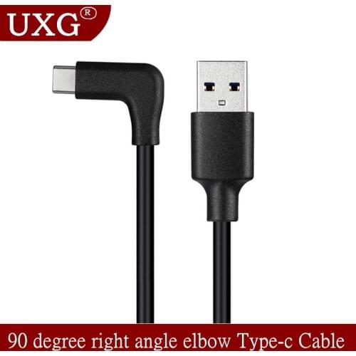 Type-C to USB3.0 A male adapter cable type-A male to USB3.1 type-C 90 Degree Right Angled bent bending short cable 10CM 30cm 3M