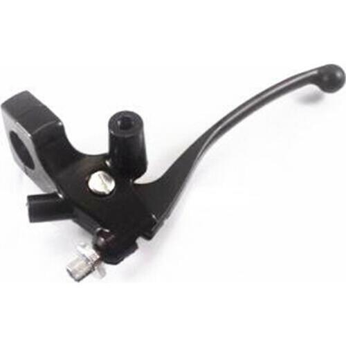 Motorcycle 7/8'' 22mm Handlebar Brake Cable Clutch Levers And 1" 25mm Black Brake Cable Clutch Black Levers Cruiser Bobber