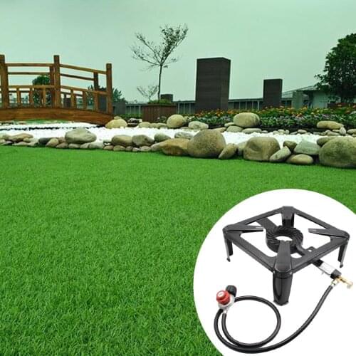 Portable Gas Stove Burner Cast Iron Burner Large Stove Travel Outdoor Cooker Iron Frame Portable Fire Control Camping Gas Burner