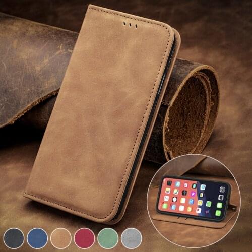 Luxury Leather Flip Phone Case For iPhone 12 Mini 11 Pro XS Max XR X 8 7 6 6S Plus PU Stand Wallet Shockproof Cover Bags Coque