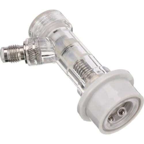 BMBY-Ball Lock Disconnect with Check Valve Corny Keg Gas Disconnect Check Valve Mfl 1/4 for Home Brewing Cornelius