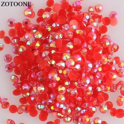 ZOTOONE Non Hotfix Crystal Glue On Rhinestone Stones And Crystals Strass Applique Flatback Nail Rhinestones For Phone DIY E