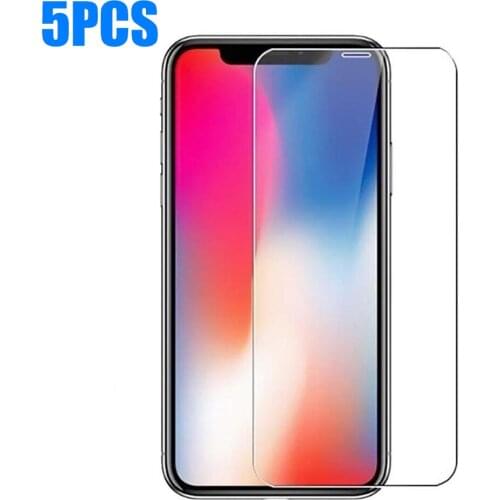 Sreen Protector for iPhone 7 X XS Max Glass Protective Film Scratch Proof for iPhone 11 Pro Max 8 8 Plus 6 6S 5 SE Ultra-thin