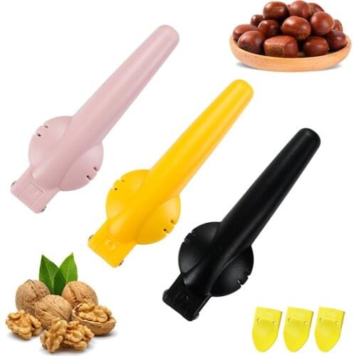 1PC Quick Chestnut Opener Cutter Nutcracker Sheller Pliers Walnut Clip Household Multi-Function Kitchen Gadgets Manual Tool