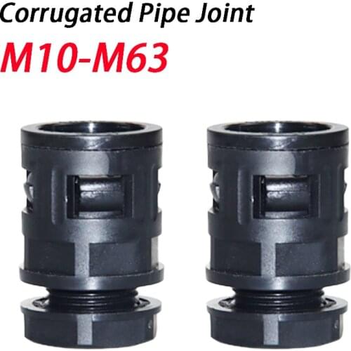 10pcs Bellows Joint Quick Hose Connector Snake Skin Pipe Corrugated Conduit ConnectorAD10/13/15.8/21.2/25/34.5/18.5/28.5