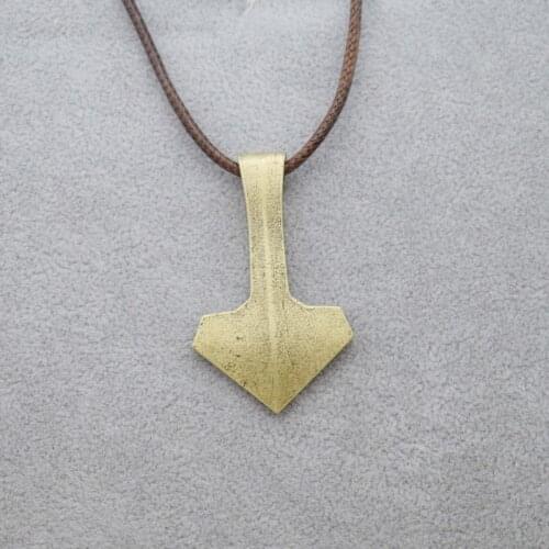 12pcs Norse Viking Thors Hammer Pendant Necklace Scandinavian Rune Odin Amulet Men Jewelry