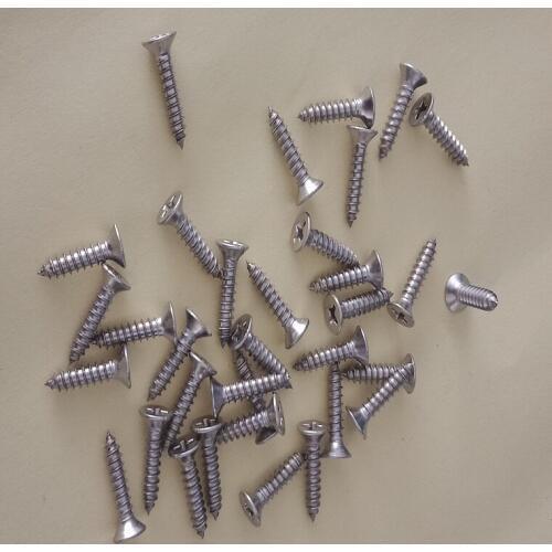 304 stainless steel cross countersunk head tapping screw flat head wood screws M3M3.5x6 8 10 12 14 16 18 19 20 22 25 32 38 50 60