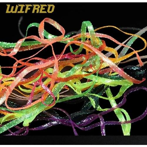 4 yards Fly Tying Pearl Braided Lace for Fly Bait Fish Body Scud Shrimp Backing Back Body Streamer Dressing Chenile Flash 2.8mm