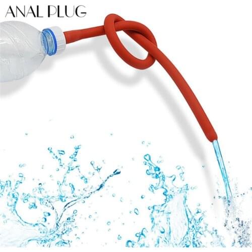 50/100/150/200cm Anal Tube Enema Shower Hose Douche Butt Plug Nozzle Enemator Tube Sex Toy for Men Gay Woman