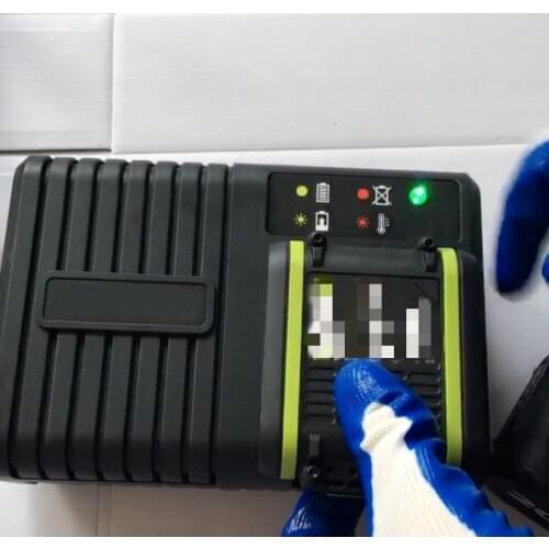 6A For Worx 14.4v- 20v lithium battery charger fast charger(No battery)