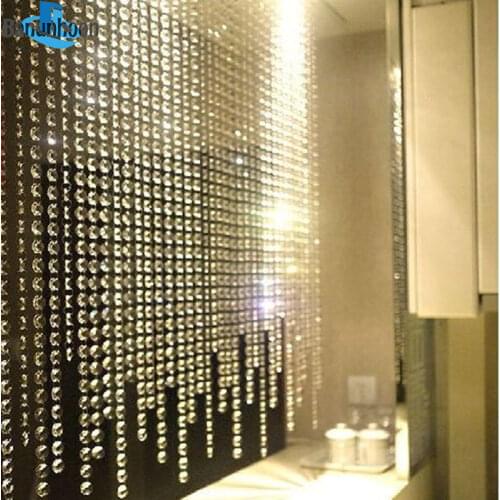 2019 Hot Sale New Perspective Curtains For European Decorative In The Divider Curtain Made Of Beads For Door Passage Backdrop