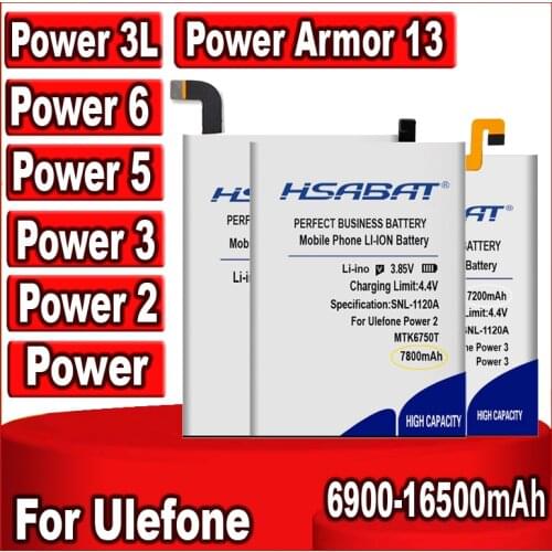 HSABAT Ulefone Armor 3 Phone Batteries China