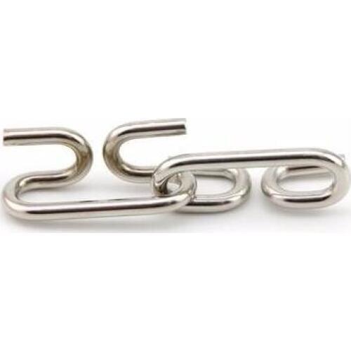 Classic X-shaped IQ Metal Wire Magic Puzzle Brain Teaser Game