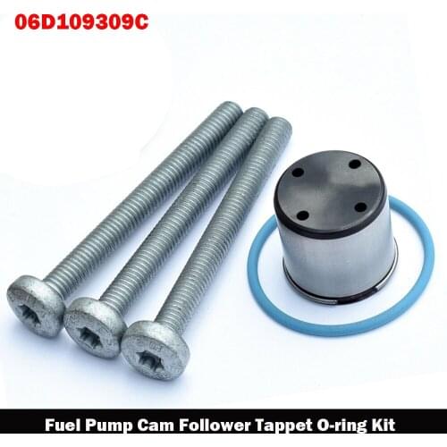 06D109309C 06854019280 Fuel Pump Cam Follower Tappet O-ring Kit For Audi VW Golf 2.0T FSI GTI 2.0 FSI 2.0 TFS Car accessories