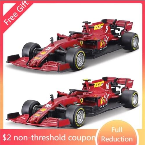 1:43 2020 SF1000 SF90 SF71H SF70H SF16H #5 #7 F1 Racing Formula Car Static Simulation Diecast Alloy Model Car toys for kids Gift