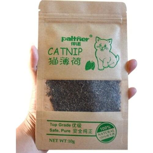 Natural Catnip Organic Premium Catnip Cat Toy Mint Grass Menthol Can Be Sprinkled On Toys For Kitten Catmint Cat Accessories