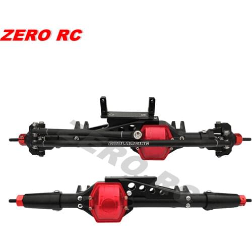 RC 1/10 Truck CNC ALLOY Assembled AXLES Front + Rear For AXIAL WRAITH RR10 RC Rock Crawler Car
