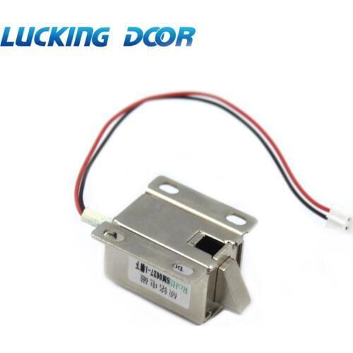 DC subminiature electric control lock DC6V / 12V Lockers electromagnetic lock