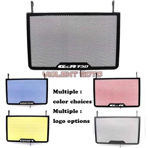 5 colour For SUZUKI GSR 750 GSR750 2011 2012 2013 2014 Motorcycle Radiator Grille Guard Cover Protector Fuel Tank Protection Net