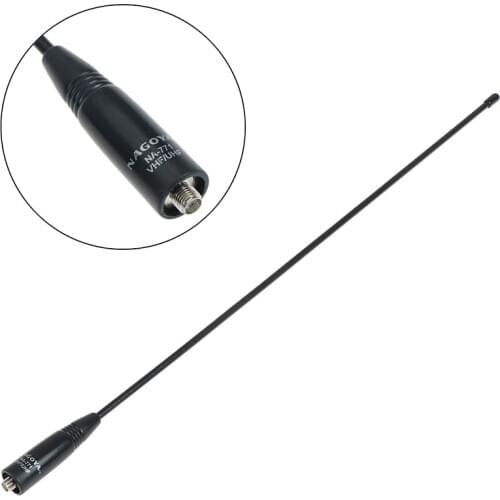 NAGOYA NA-771 SMA Female SMA-F Dual Wide Band Flexible Antenna VHF/UHF 144/430MHz Two Way Radio BAOFENG UV-5R BF-888S UV-82 etc