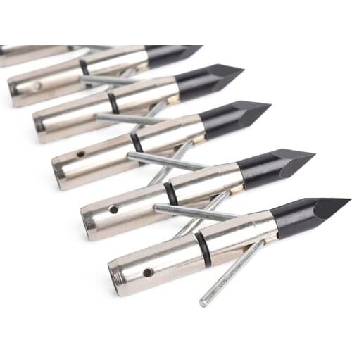 3/6/12pcs Fishing Arrow Tip Broadhead 325 Grain Bowfishing Arrow Head Main Octopus Arrows
