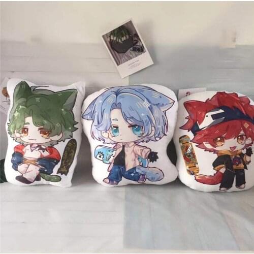Anime SK8 The Infinity Stuffed Pillow Doll Toy Reki Kyan Langa Hasegawa Miya Cherry Plush Pendant Kids Gift Bag Decoration